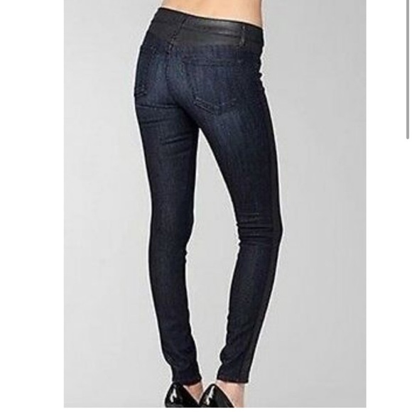 Rich & Skinny Women's Deep Blue Skinny Jeans Size 27 - Picture 9 of 10